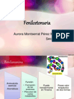 Fenilcetonuria