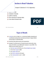 Bond Valuation & Types