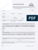 Job Appligation Form: Post Applied For