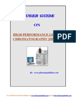 HPLC User Guide: Comprehensive Guide on High Performance Liquid Chromatography