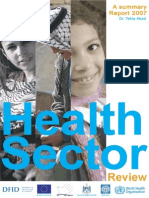 Final Health Sector Review