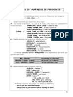 16 Adverbios de Frecuencia PDF