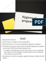 Hygiene of Pregnancy