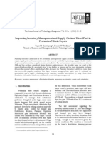 Improving Inventory Management and Supply Chain of Diesel Fuel in Pertamina 5 Main Depots