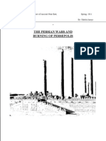 Persian Wars and Burning of Persepolis