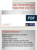 BAHASA ANAK