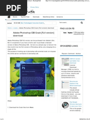 Free download photoshop cs full version crack download