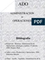 Administración de Operaciones
