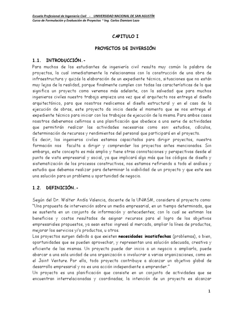 Capitulo 1 | PDF