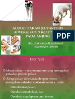 ALERGI PAKAN (Cutaneous Adverse Food Reactions)