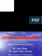HYDRO Power Plant Presentation