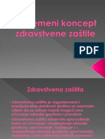 Savremeni Koncept Zdravstvene Zaštite