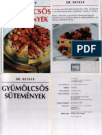 DR Oetker Gyumolcsos Sutemenyek