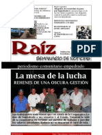 Raiz / Periodismo Comunitario Empedrado - Nº1