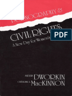 Pornography and Civil Rights - Mackinnon & Dworkin PDF