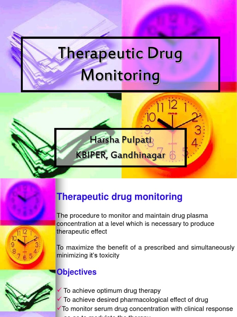 Therapeutic Drug Monitoring Adverse Effect