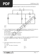 ECE 2003 Gate Question Papers