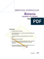 Cobertura Curricular Historia 5basico 2013