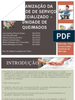 Organização Da Unidade de Queimados