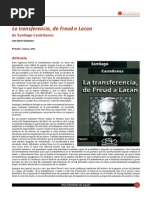 La Transferencia de Freud A Lacan PDF
