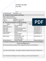 Collaborative Action Plan