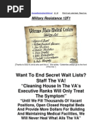 Military Resistance 12F1 Vacancies That Kill