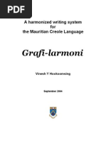 Download A Harmonized Writing System for the Mauritian Creole Language by camisard SN22869004 doc pdf