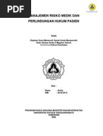 Download Resiko Medis Dan Perlindungan Hukumnya by Aulia Mursyida SN228694045 doc pdf