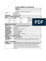 Msds (Material Safety Data Sheet)
