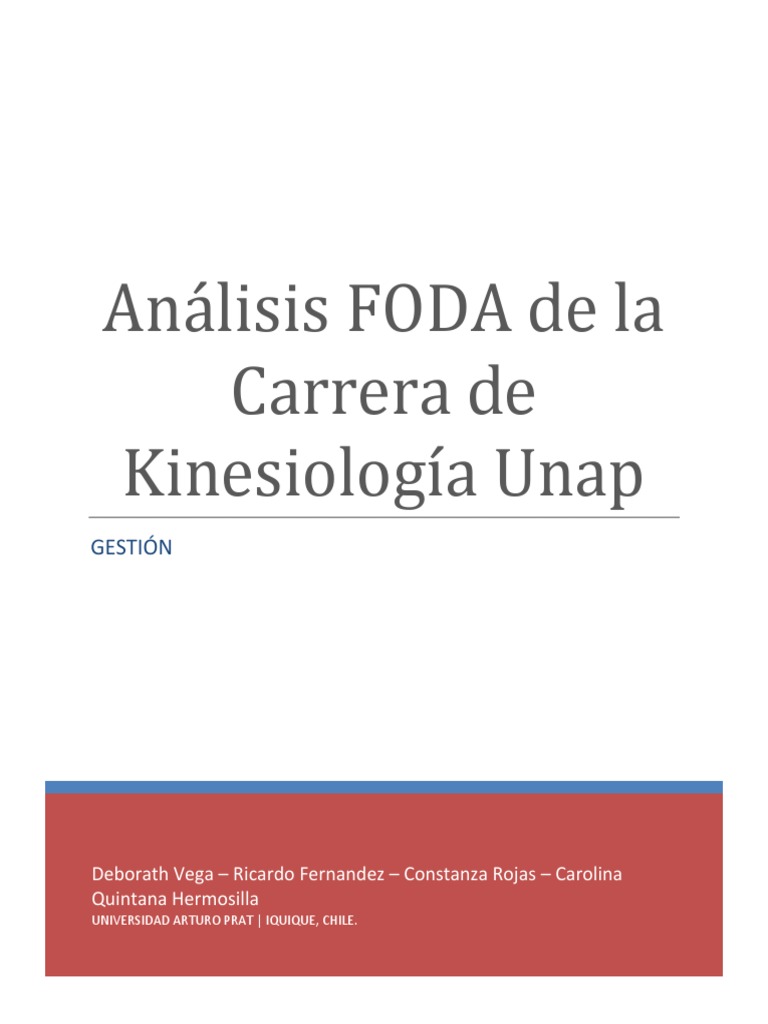 Trabajo en Clases Anlisis Foda | PDF