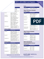 Live Lectures Schedule 2014-c2015