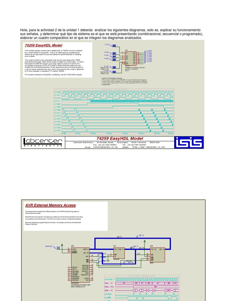 Actividad 2. Comparativo de Circuitos Digitales | PDF | Digital ...