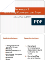 TM 2 Termonologi Conference Dan Event