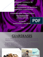 .Esxposicion de Giardiasis Enfermedades Parasitarias[1]