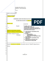 New Complaint With Instructions Pre-Foreclosure