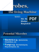 Microbes, the living Machine