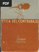 Orio Vergani - Etica Del Contrabajo