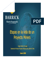 04.- Etapas en La Vida de Un Proyecto Minero