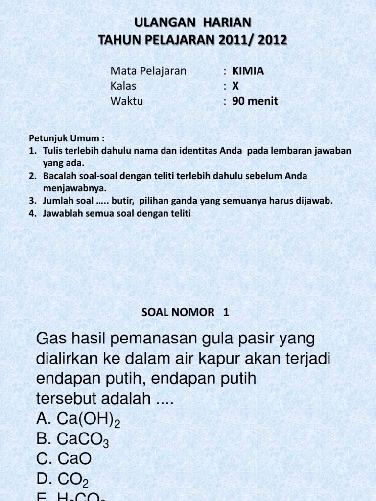 Kimia Hidro Karbon