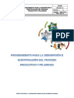 001 Procedimiento para La Descripción e Identificación Del Proceso Productivo y Peligroso PDF