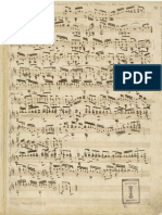 Coste Intro Variations Rossini Guitar Manuscript