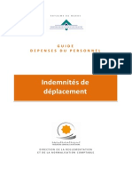 Guide Indemnités Déplacement PDF