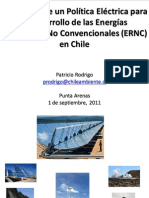 8-Política Eléctrica y ERNC (P.rodrigo) Final