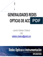 1. Generalidades Redes Opticas de Acceso