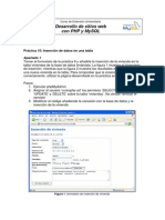 Inserción de datos en PHP y MySQL con formularios dinámicos