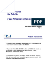 PMBOK5-cambiosImportantes