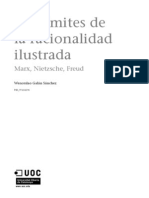 Los Limites de La Racionalidad Ilustrada. Marx-Nietzsche-Freud