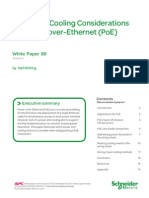 Power and Cooling Considerations For Power-Over-Ethernet (Poe)