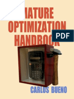Mature Optimization Handbook