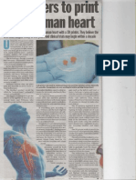 3-d Printing of Heart